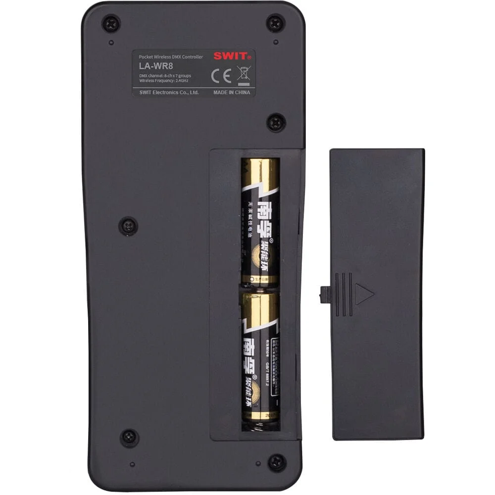 Wireless DMX controller