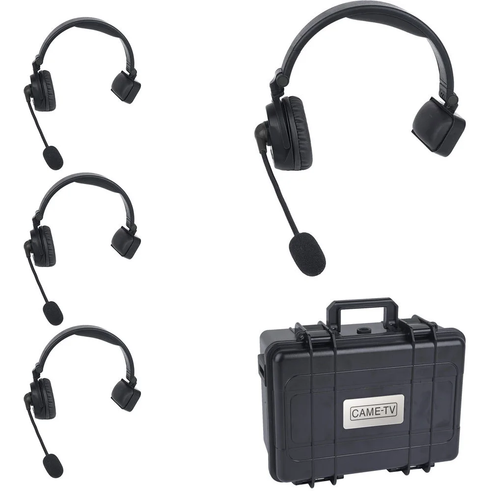 Drahtlose Gegensprechanlage 4 Headsets