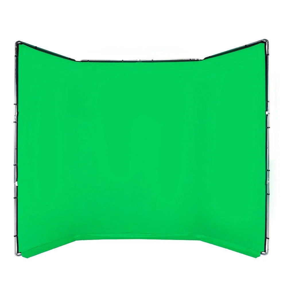 Chroma Key FX Hintergrund-Kit grün 4 x 2,9 m