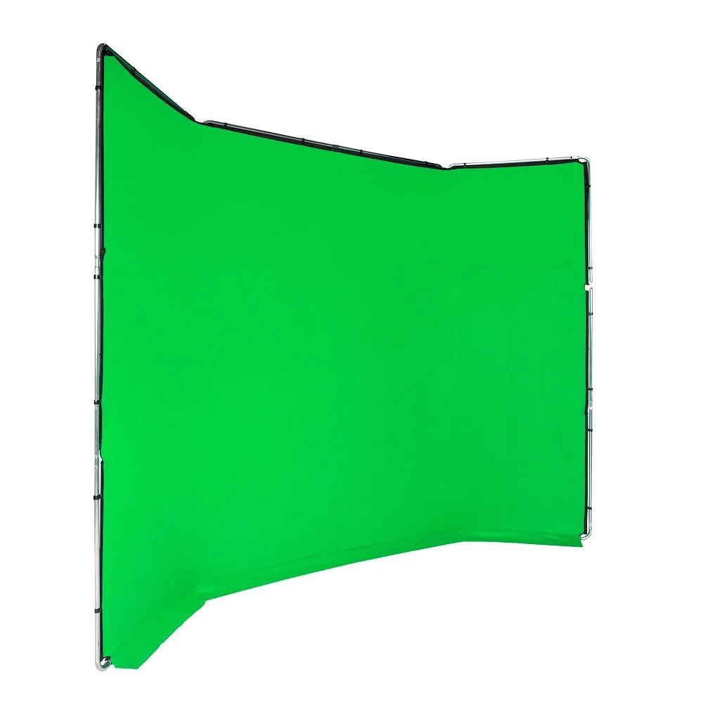 Chroma Key FX Hintergrund-Kit grün 4 x 2,9 m