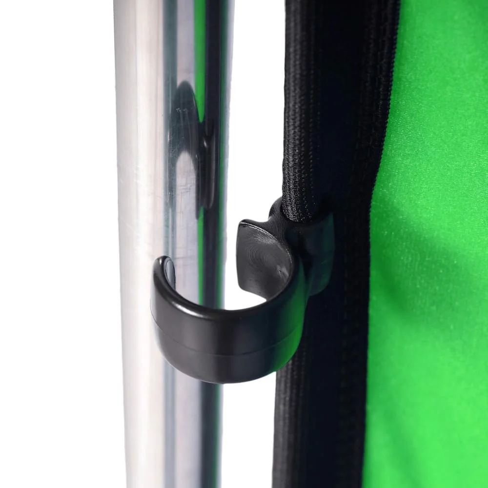 Chroma Key FX Hintergrund-Kit grün 4 x 2,9 m