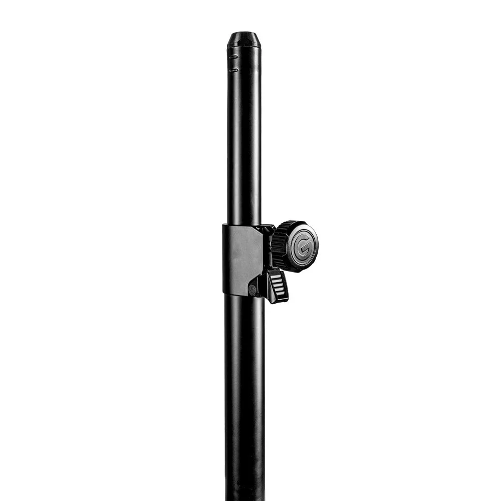 Column stand with heavy base for PTZ camera or speaker