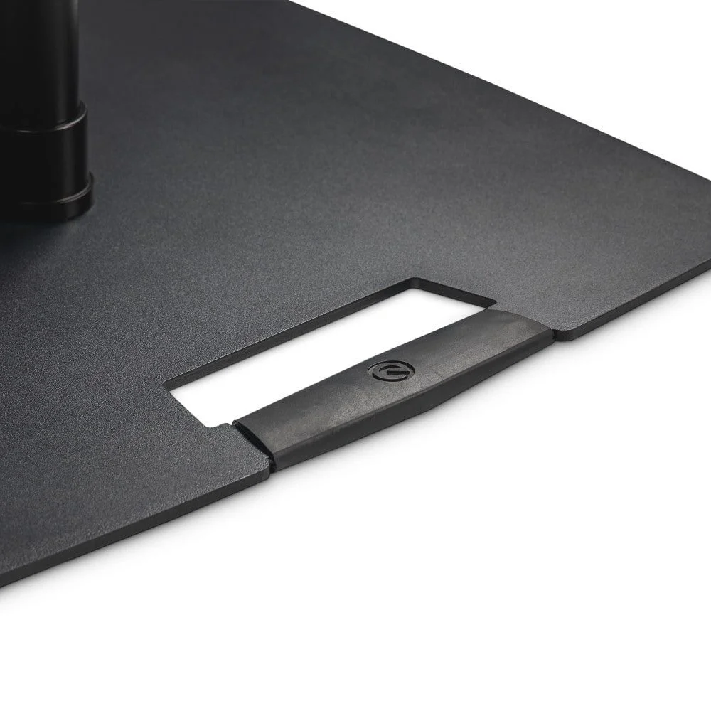 Column stand with heavy base for PTZ camera or speaker