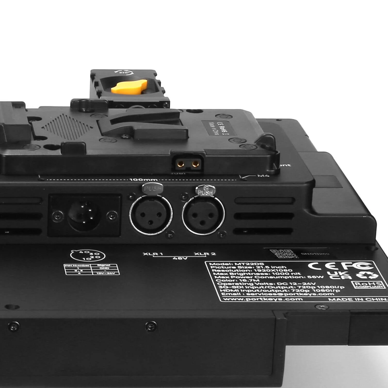 Portkeys MT22DS 21.5" Control Monitor